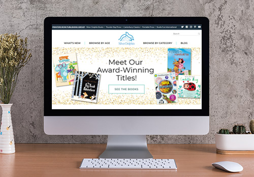 MUSE Advertising Awards - Silver Dolphin Books Website